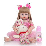 Bambole reborn gemelli - Lisa e Cynthia - Silicone - Toddler