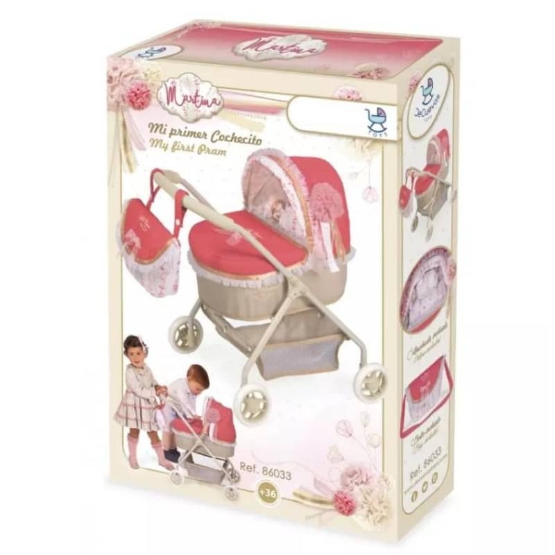 Carrozzina giocattolo bambolotto reborn / Passeggino giocattolo per bambini / Carrozzina bambole reborn