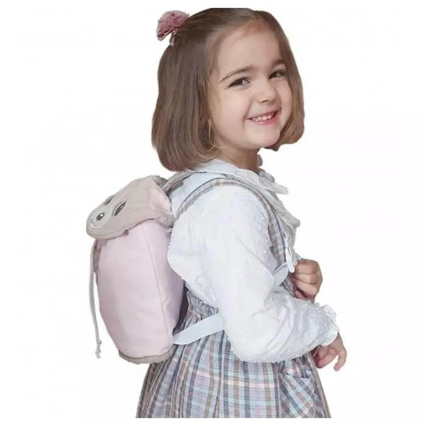 Carrozzina giocattolo rosa con borsa abbinati / Sacco passeggino rosa / Borsa fasciatoio per bambini