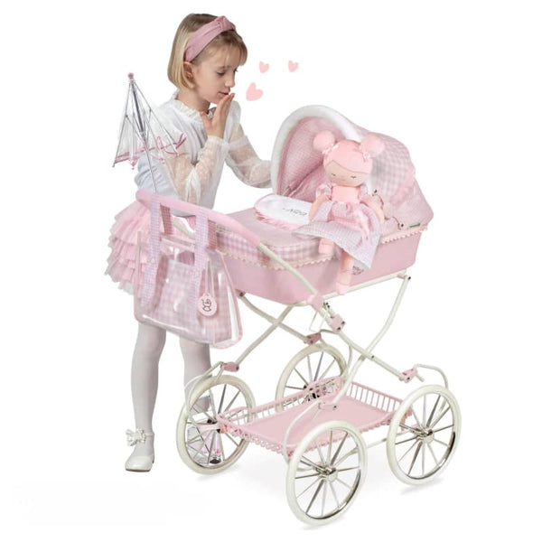 Carrozzina inglesina bambolotto reborn / passeggino per bambolotti reborn / passegino giocattolo per bambini 6+ anni