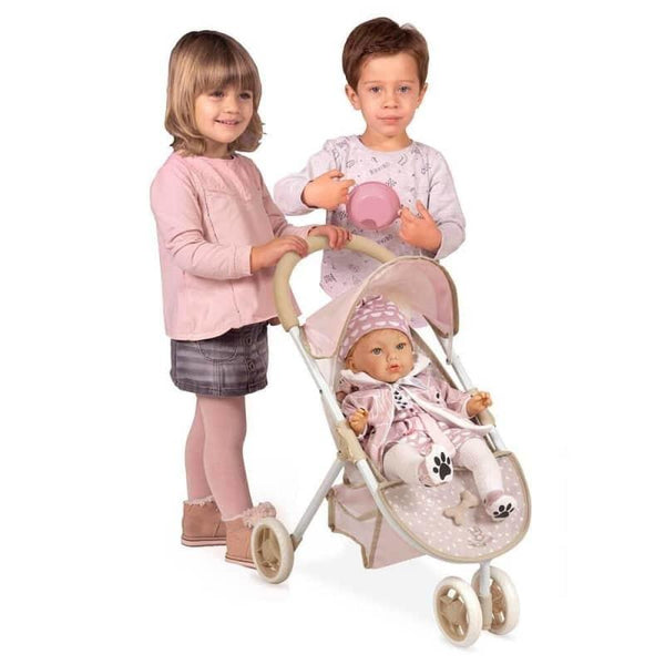 Passeggino giocattolo 3 ruote per bambole reborn / Carrozzina giocattolo bambola reborn / Passeggino per bambole reborn