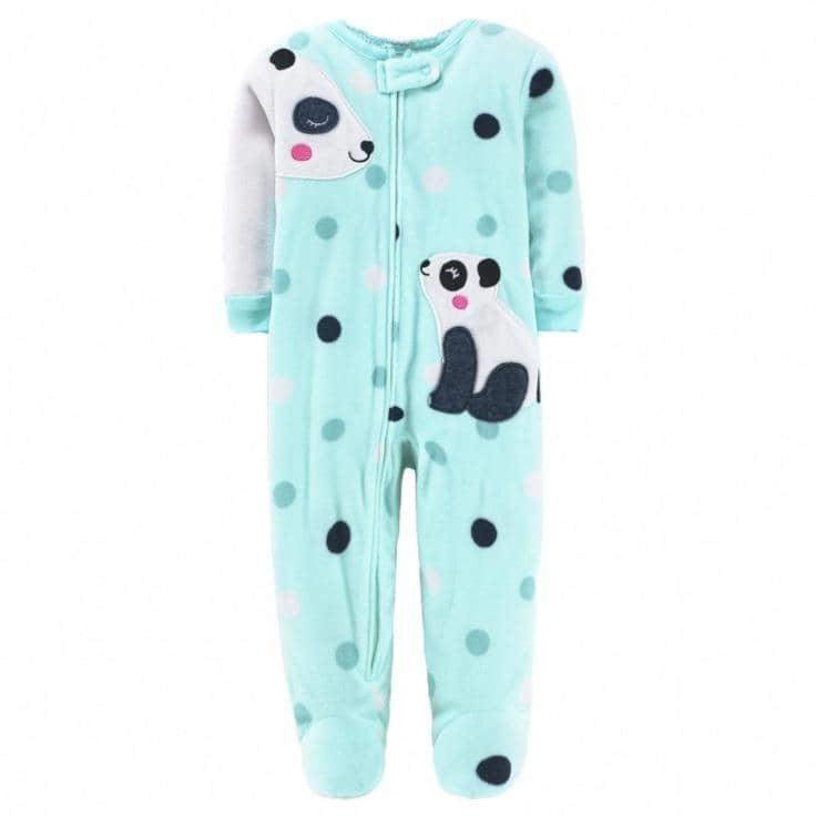 Pigiama panda bambina reborn 55-60cm - Tutine neonato invernali - - Vestiti per bambole reborn femmine